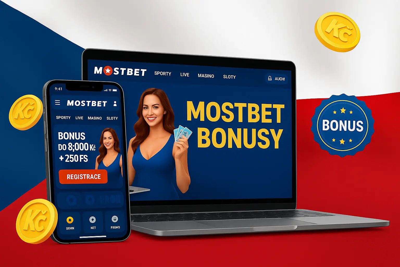 Mostbet bonusy